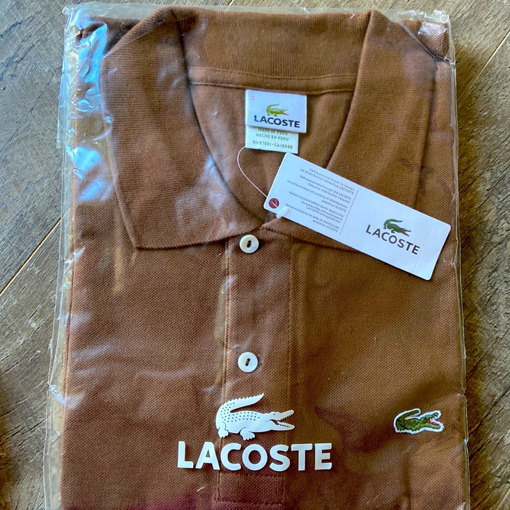 Men’s Lacoste polo shirt